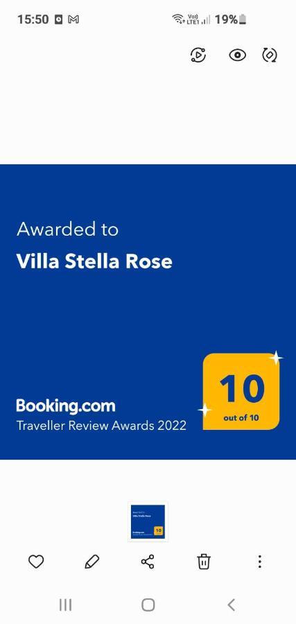 Villa Stella Rose Lustica Bagian luar foto